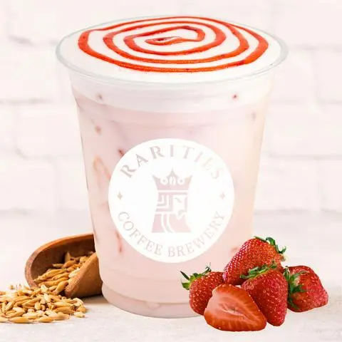 Hình ảnh Vanilla Strawberry Oat Milk (Hot/ Ice)