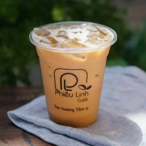Hình ảnh Phê sữa đặc máy