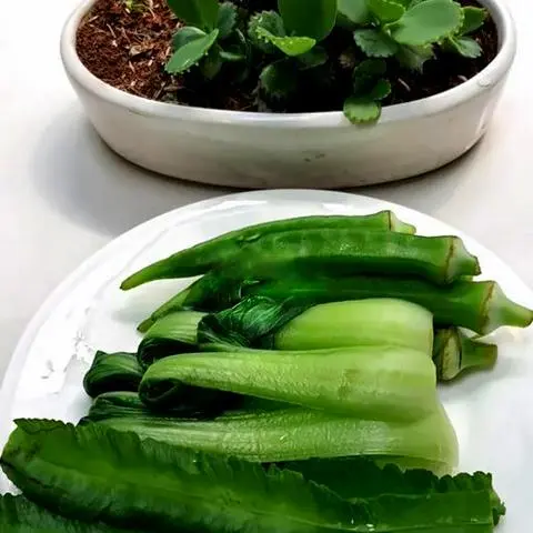Hình ảnh Rau luộc thập cẩm