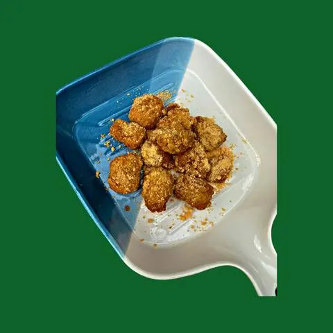 Hình ảnh Gà Popcorn + Khoai Tây Lắc Phô Mai