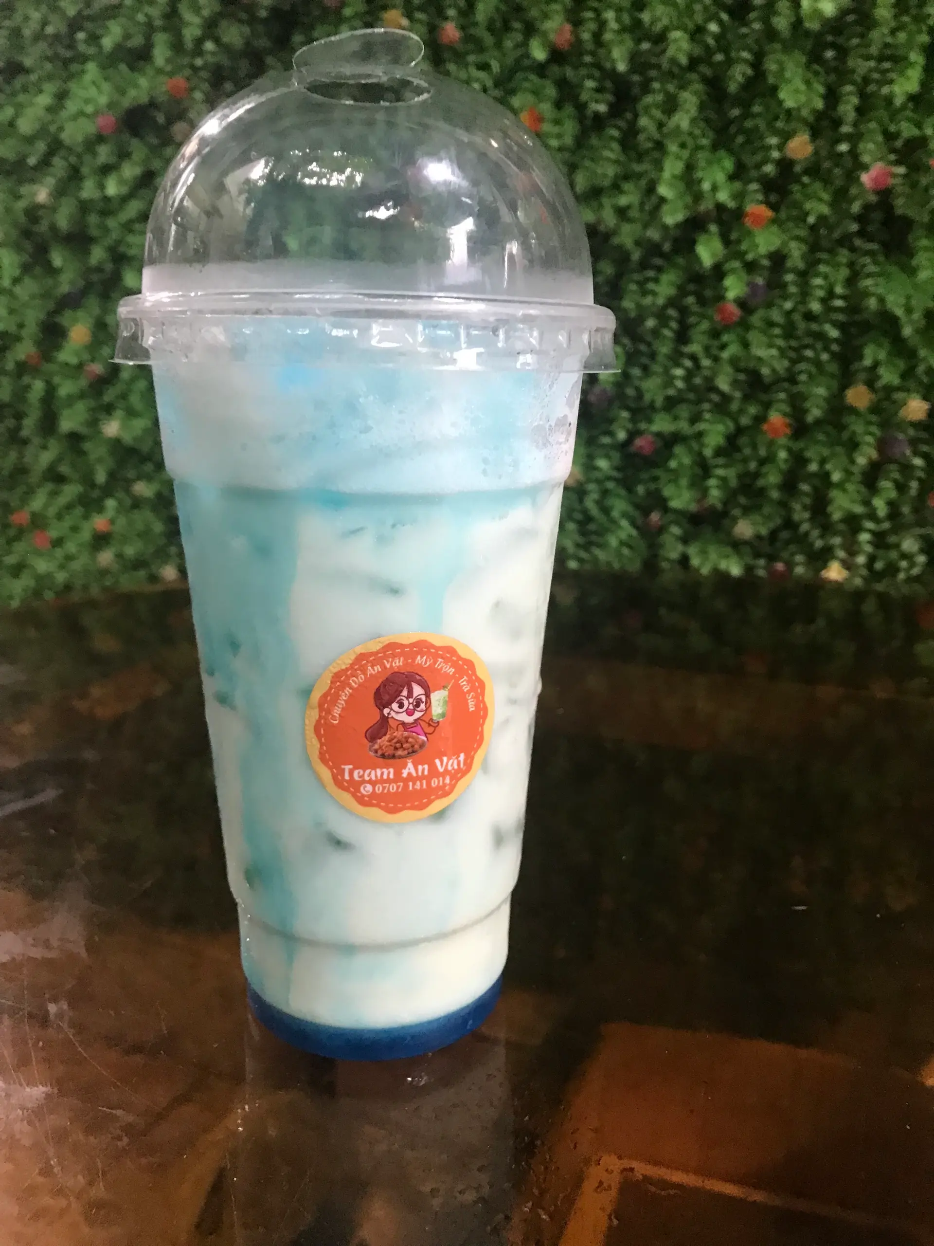 Hình ảnh sữa gấu Curacao hương vỏ cam thanh mát 