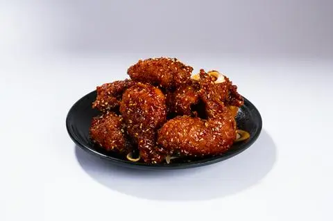 Hình ảnh Gà sốt Hàn Quốc có xương