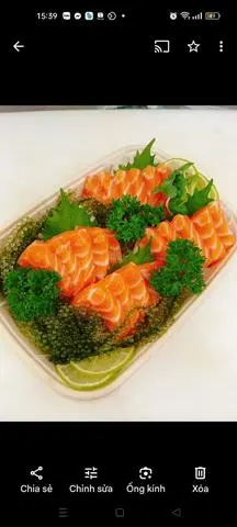 Hình ảnh Sashimi Cá hồi tươi 20pc - salmon sashimi