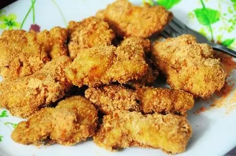 Hình ảnh Gà viên lắc phômai
