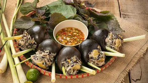 Hình ảnh Ốc bưu nhồi thịt