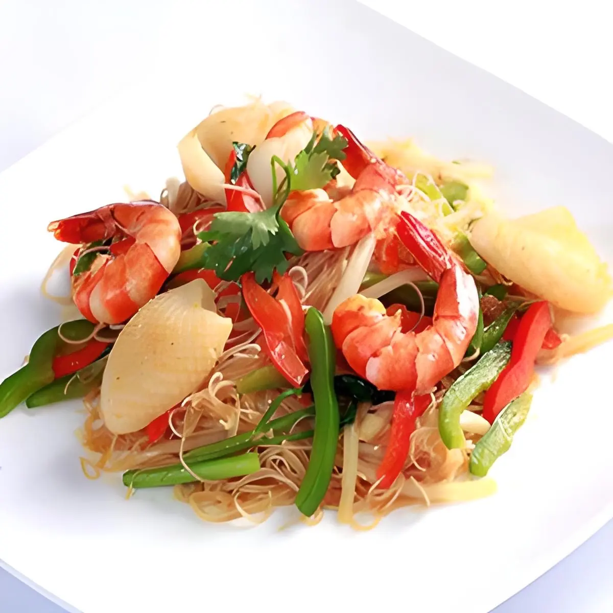 Hình ảnh mi goi xào Hải sản 