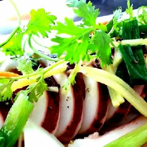 Hình ảnh Mực hấp sả