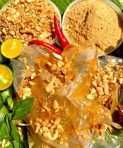Hình ảnh BÁNH TRÁNG PHƠI SƯƠNG MUỐI BÉO