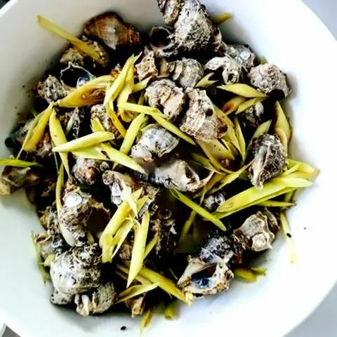 Hình ảnh Ốc gai hấp sả