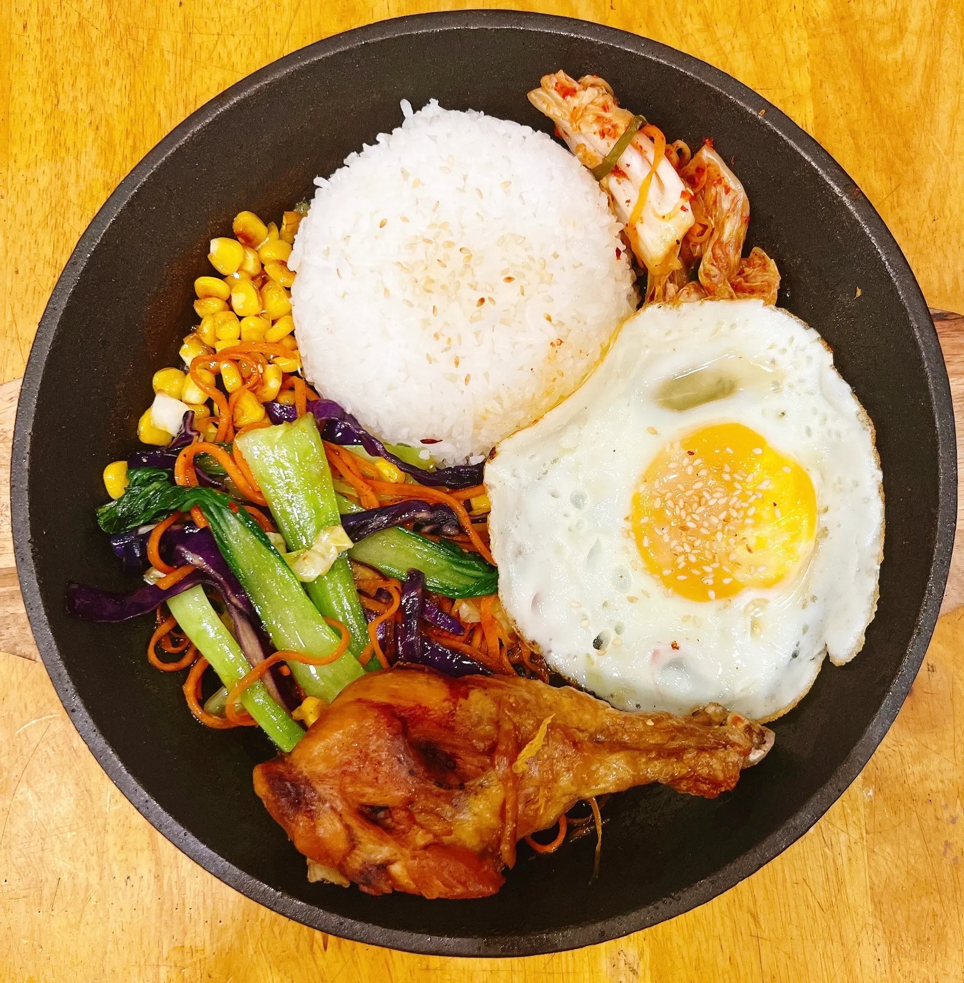 Hình ảnh Cơm xèo đùi gà