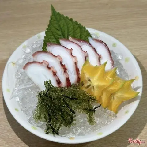 Hình ảnh Sashimi bạch tuột