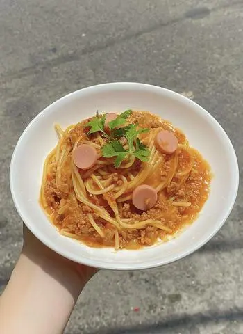 Hình ảnh Mì Ý sốt bò bằm