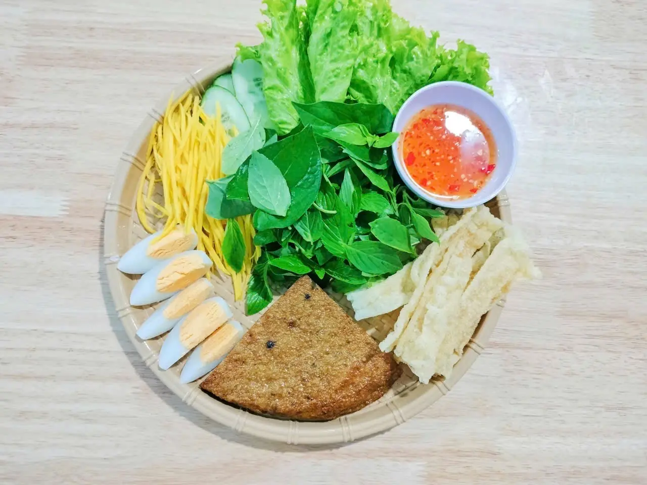 Hình ảnh Mẹt chả cá