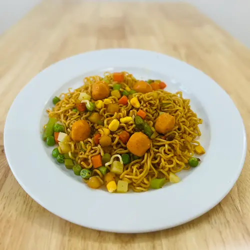 Hình ảnh Mì trộn tôm viên