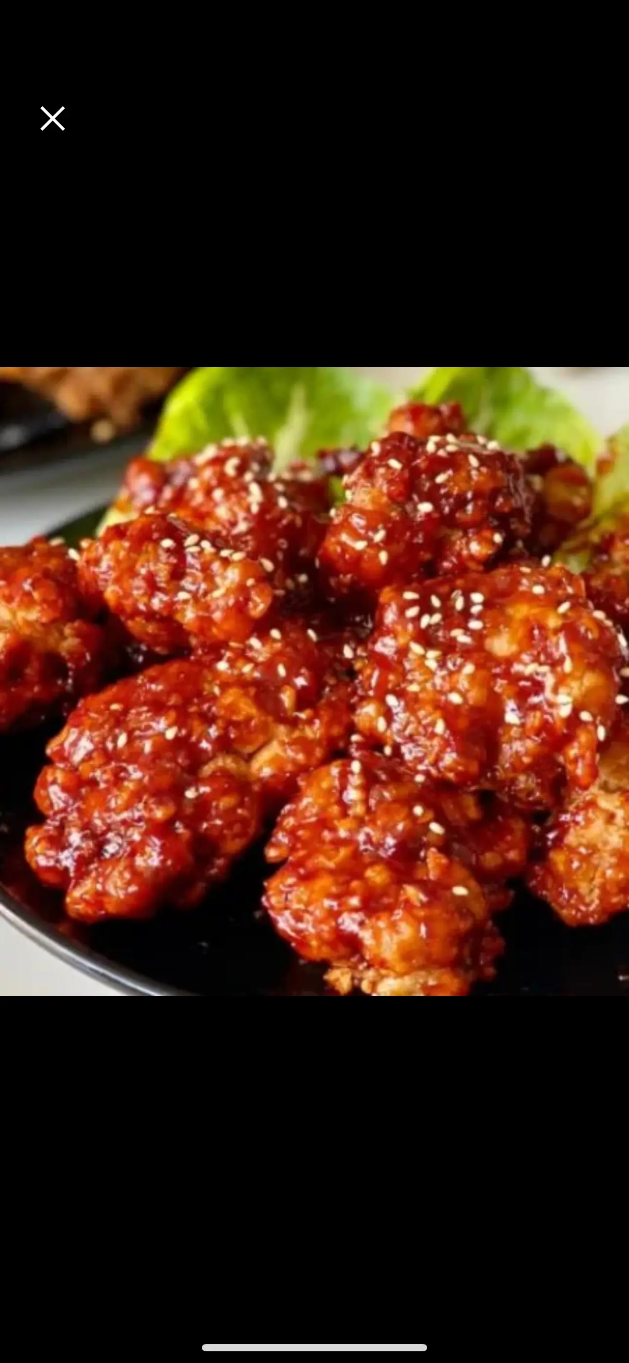 Hình ảnh gà popcorn sốt hàn quốc