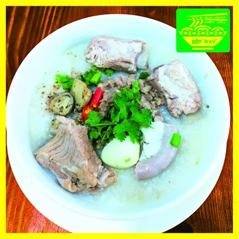 Hình ảnh Cháo Sườn & Thịt Bằm
