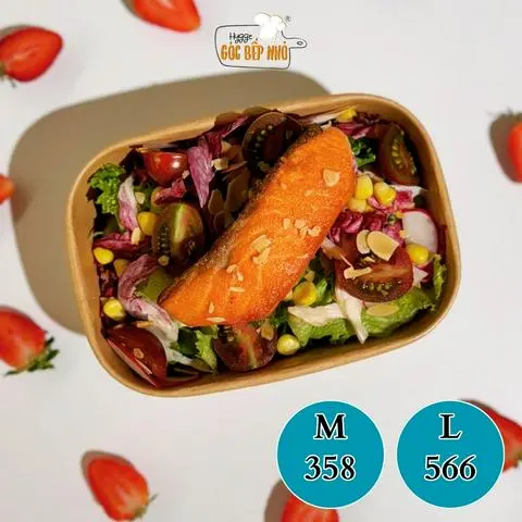 Hình ảnh Salad cá hồi áp chảo - Pan seared salmon