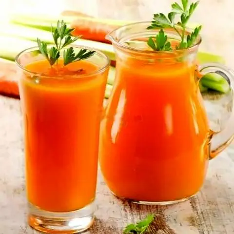 Hình ảnh Sinh tố cà rốt - dừa