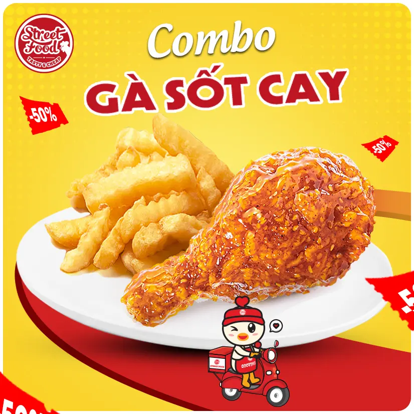 Hình ảnh Combo Gà Xốt 1