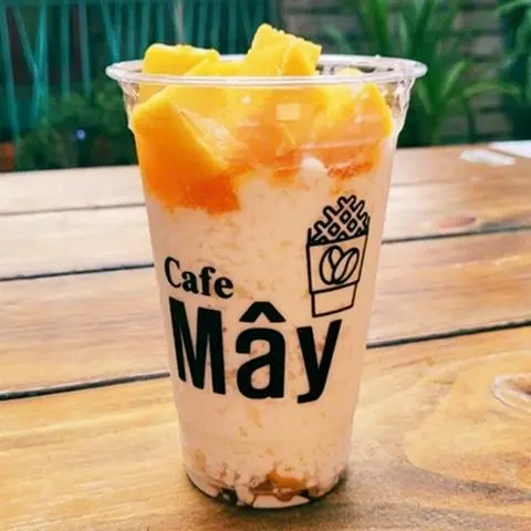 Hình ảnh Bingsu xoài - Mango bingsu (size ly nhỏ)