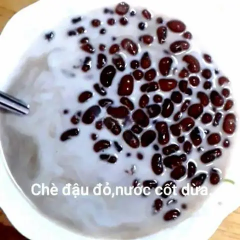 Hình ảnh Chè Đậu Đỏ - Nước Cốt Dừa