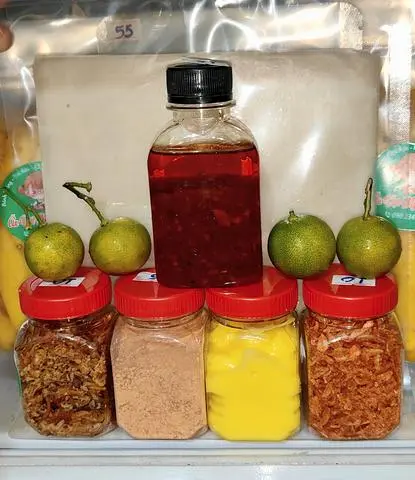Hình ảnh combo 6 món bánh tráng phơi sương