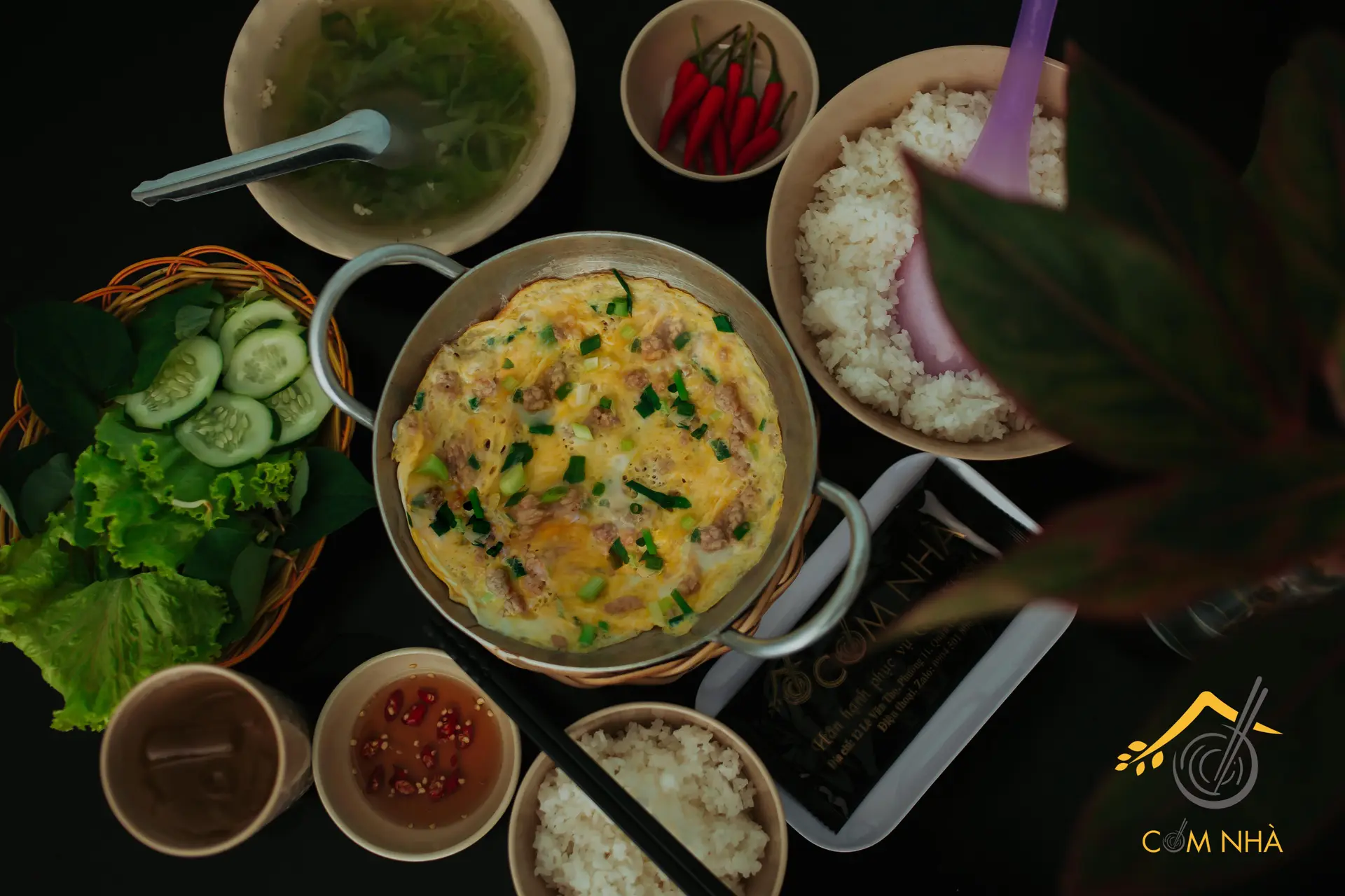Hình ảnh Cơm Trứng Chiên Thịt Bằm