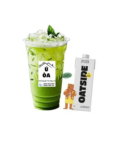 Hình ảnh Matcha oat milk