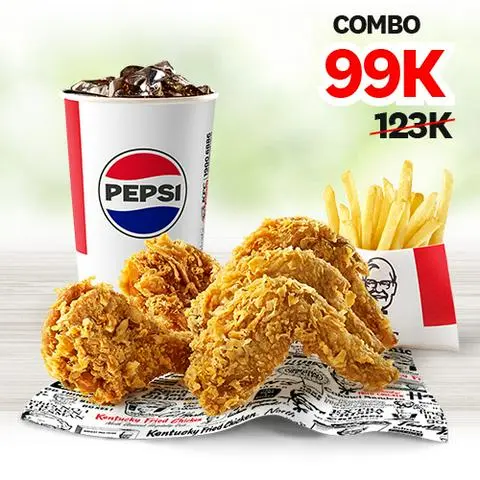 Hình ảnh Combo 5 Cánh Gà Hot Wings 99K