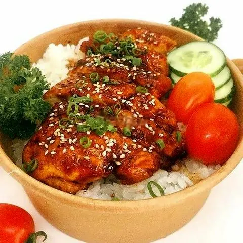 Hình ảnh Cơm Gà Sốt Teri - Tori Teridon + Soup Miso