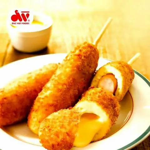 Hình ảnh Hot dog phô mai