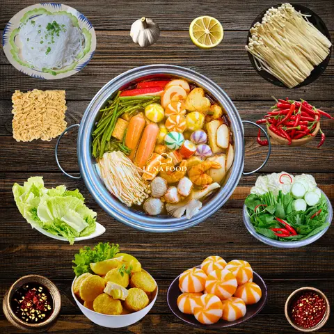 Hình ảnh Lẩu Thái cá viên thập cẩm lớn (2-3 người dùng)