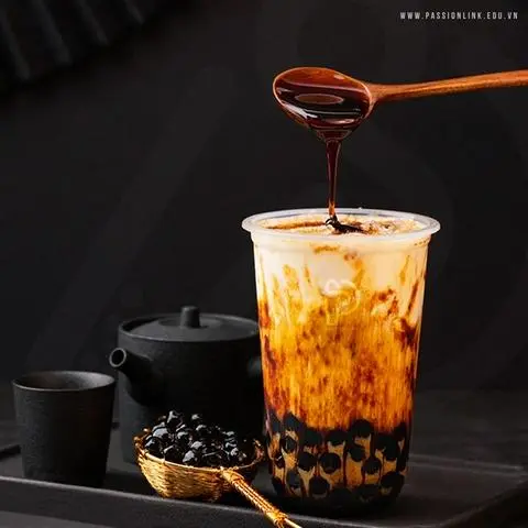 Hình ảnh Sữa Tươi Trân Châu Đường Đen