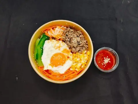 Hình ảnh CƠM TRỘN THỊT BĂM