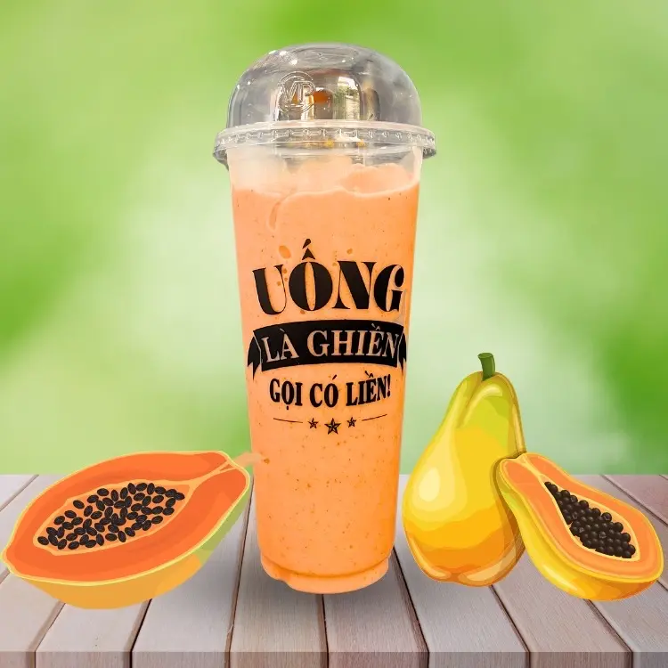 Hình ảnh Sinh tố đu đủ 700ml