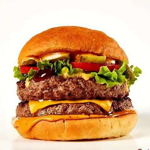 Hình ảnh Double Cheeseburger Bò Úc