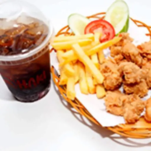 Hình ảnh Combo gà viên - khoai tây - nước ngọt
