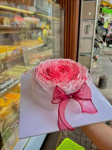 Hình ảnh Bánh ngày phụ nữ VN 20.10 (hoa to)