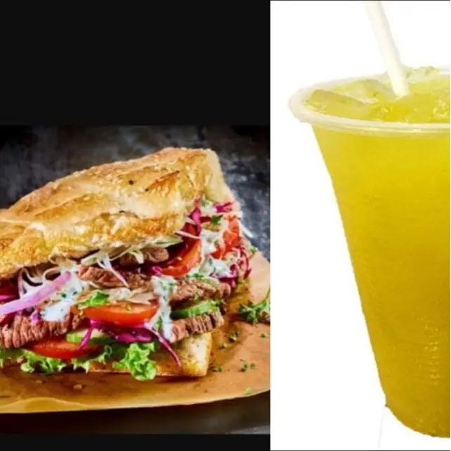 Hình ảnh kebab Đặc Biệt + Mía Cốt Dừa 