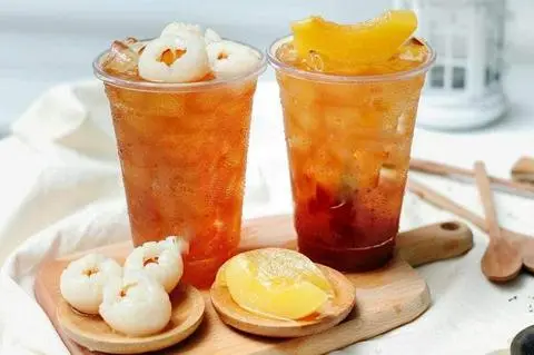 Hình ảnh trà đào 