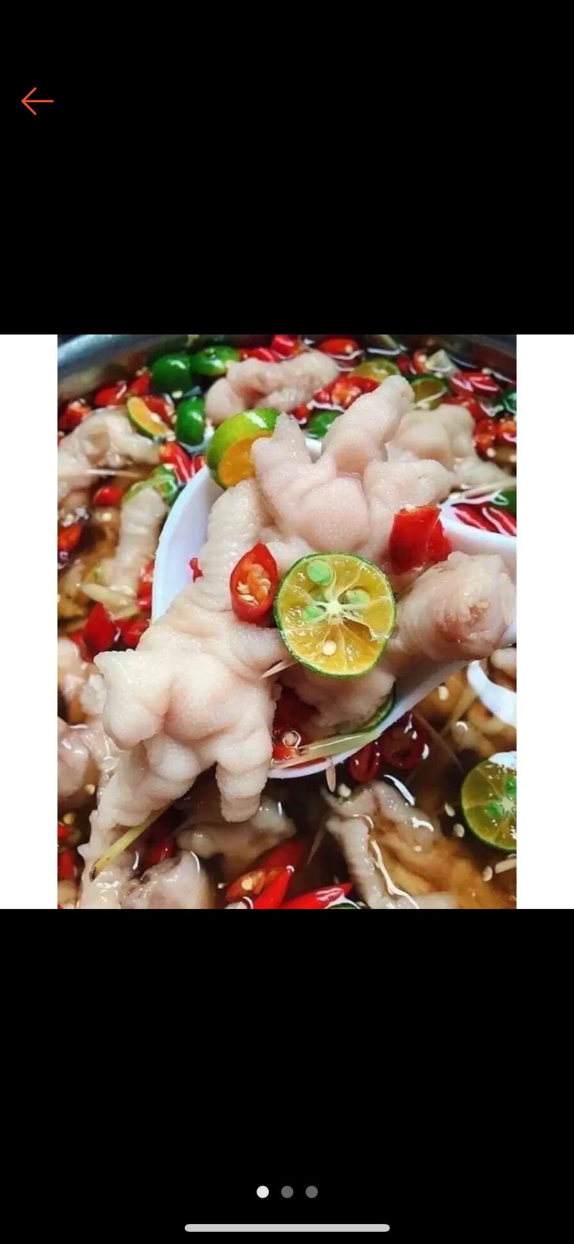 Hình ảnh Chân gà ngâm sả tắc (nhỏ)