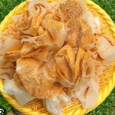 Hình ảnh bánh tráng dẻo muối nhuyễn
