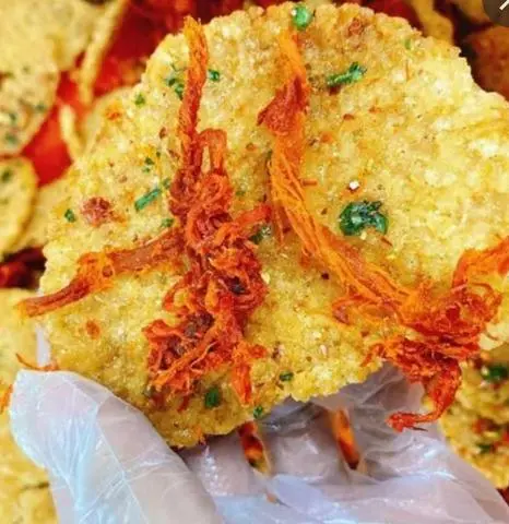 Hình ảnh CƠM CHÁY MẮM HÀNH KHÔ BÒ HOẶC GÀ