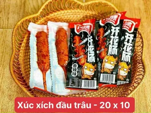 Hình ảnh Xúch Xích Xiên Trâu BBQ-1 Cái 