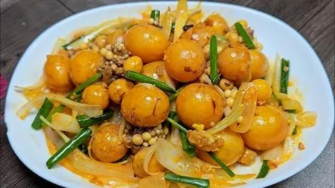 Hình ảnh Trứng Non Mắm Tỏi