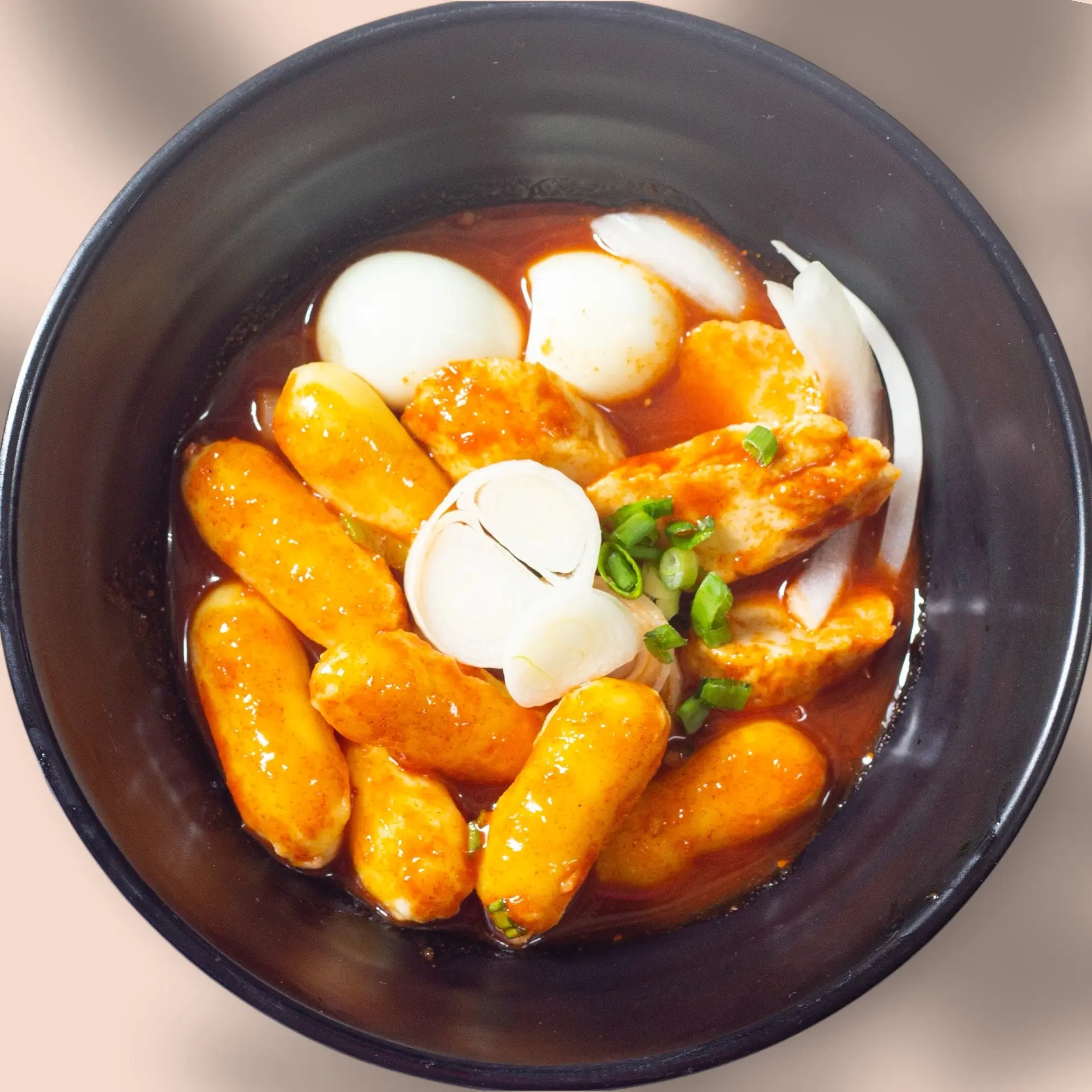Hình ảnh Bánh gạo bọc phô mai cay