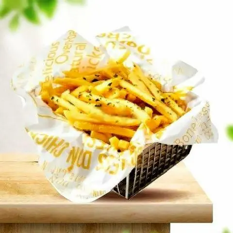 Hình ảnh Khoai tây chiên sốt tiêu xanh