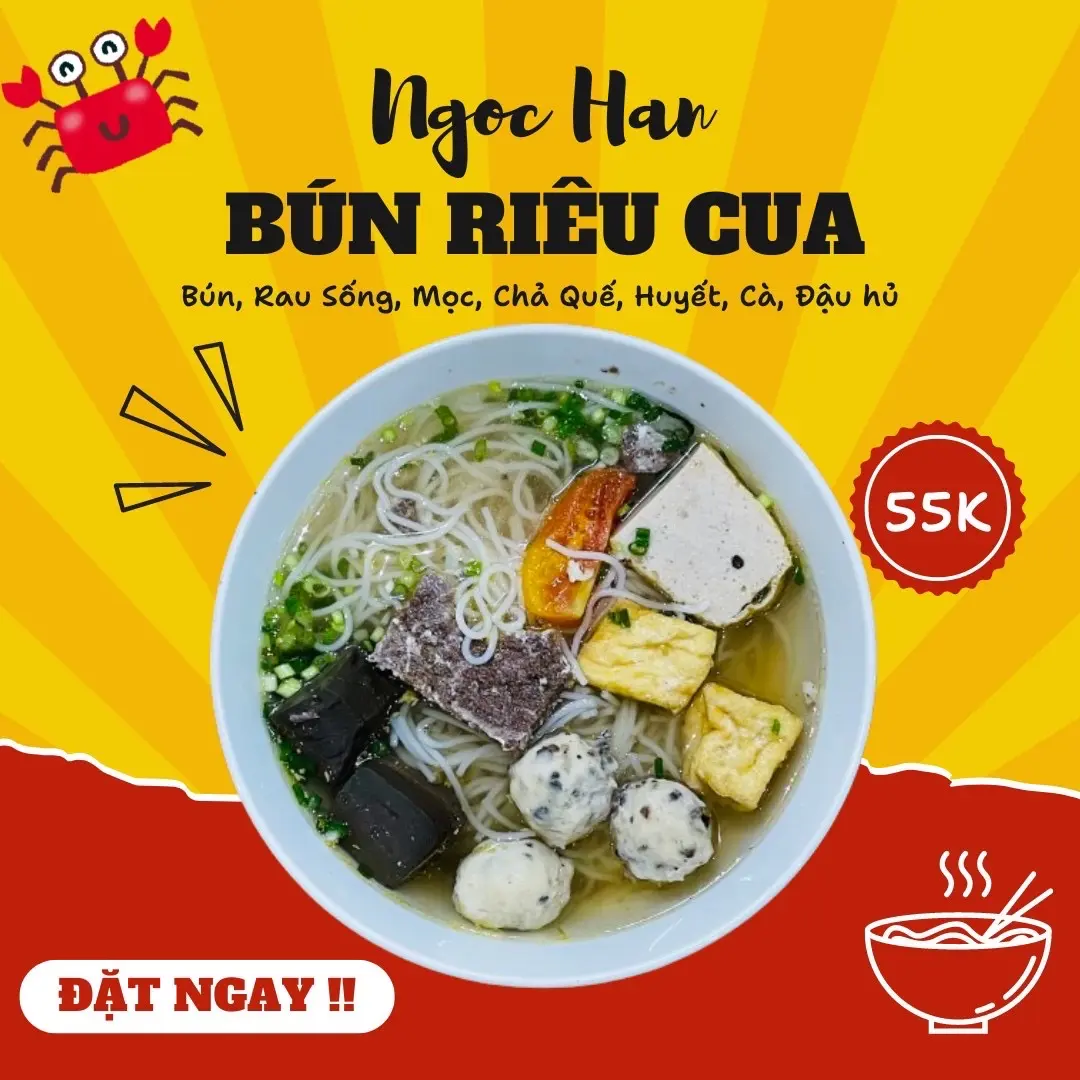 Hình ảnh BÚN RIÊU CUA