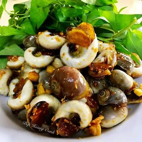 Hình ảnh ốc mỡ xào me