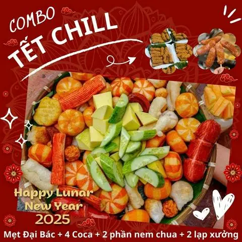 Hình ảnh COMBO TẾT CHILL (5-6 NGƯỜI)